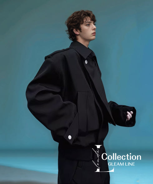 Double Front Epaulette Jacket