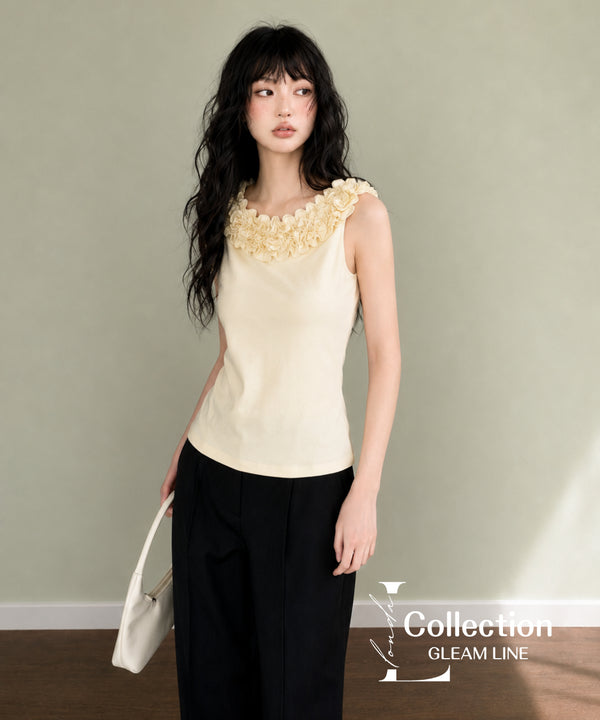 Chest Ruffle Top