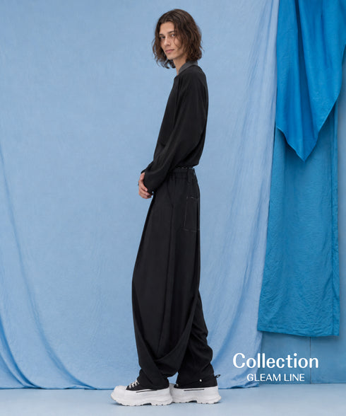 Tuck Wide Pants