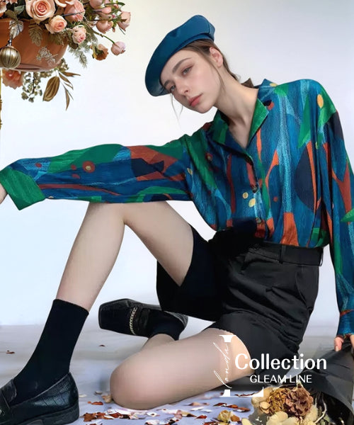 Vintage Flower Blouse