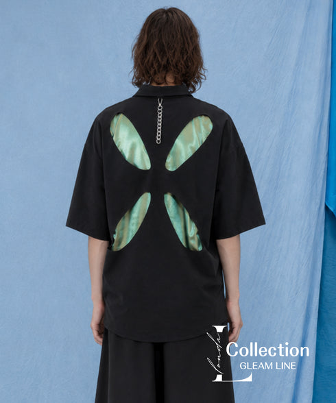 Oval Hollow Design Shirt