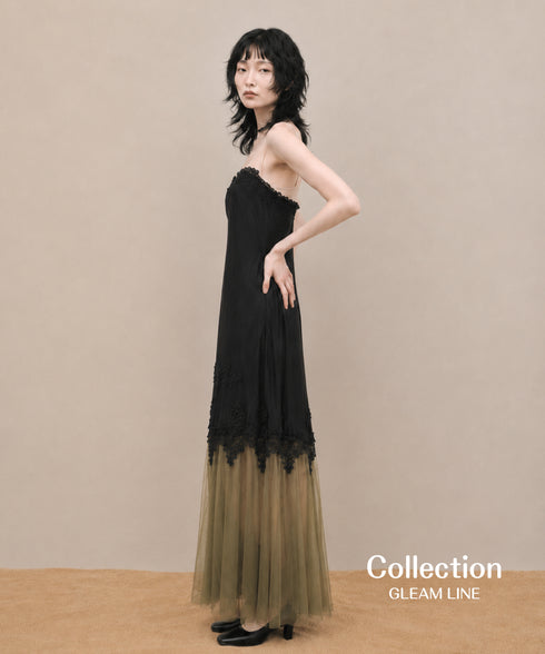 Sheer Lace Layer Dress