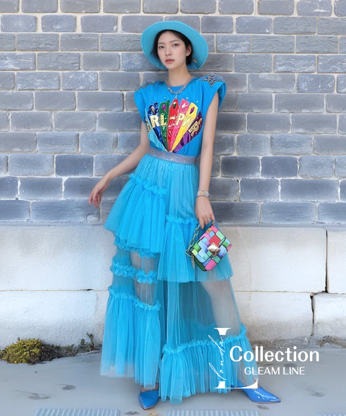 Colorful Pop Top & Skirt