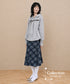 Ribbon Tie Peplum Hoodie