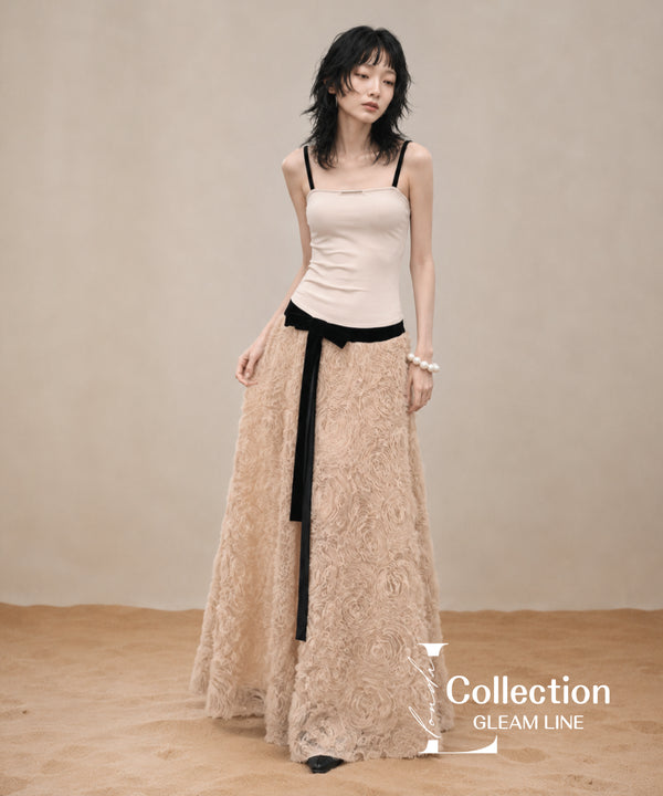 Ribbon Rosette Dress