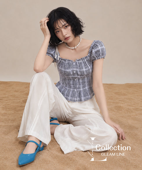 Ribbon Gather Top