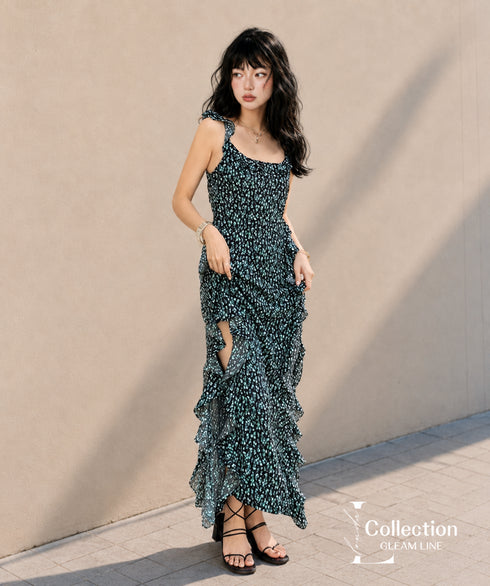 Small Floral Print Dress