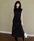Half High Collar Dress