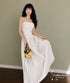 Bare Top Flare Dress