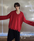 Irregular Hole Sweater