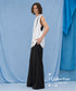 Bicolor Slit Sleeveless Top
