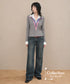 Multi Layered Collar Knit Top