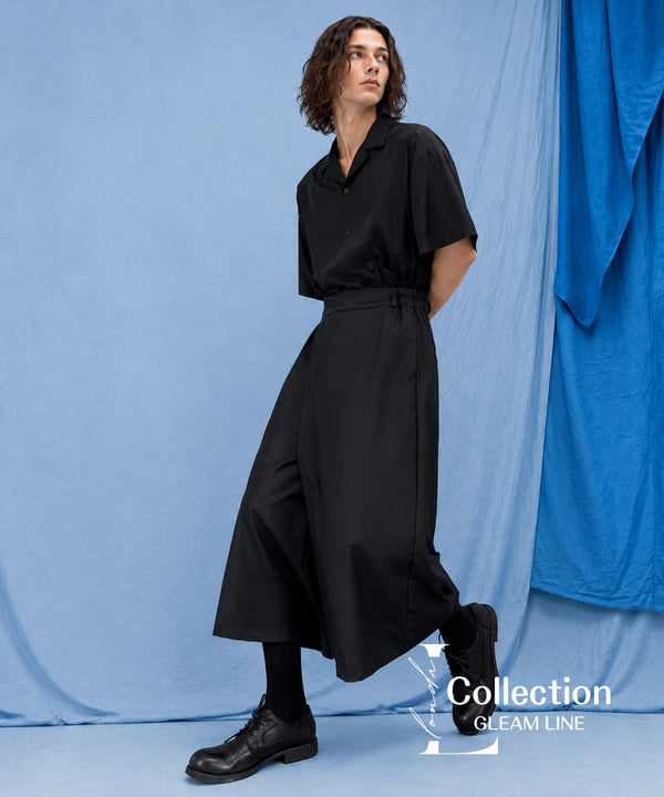 Cropped Wide Pants