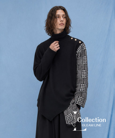 Turtleneck Knit Pullover
