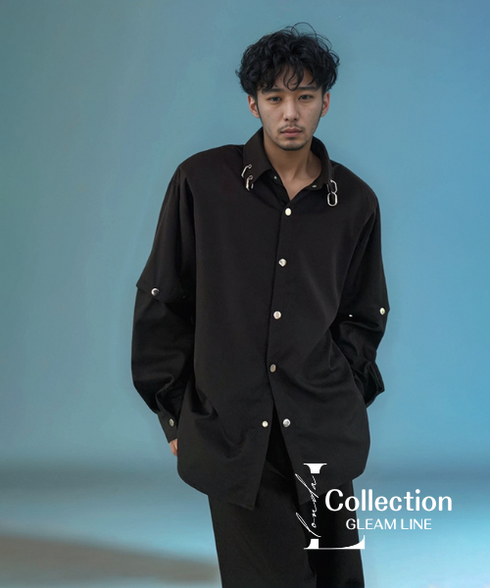 Noir Asymmetric Ring Shirt