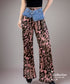 Leopard Print Wide Pants