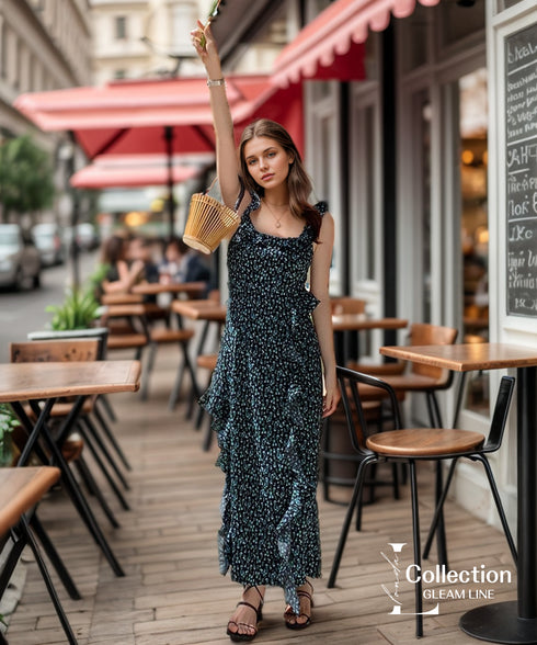 Small Floral Print Dress