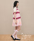 Gradient Tulle Layered Dress