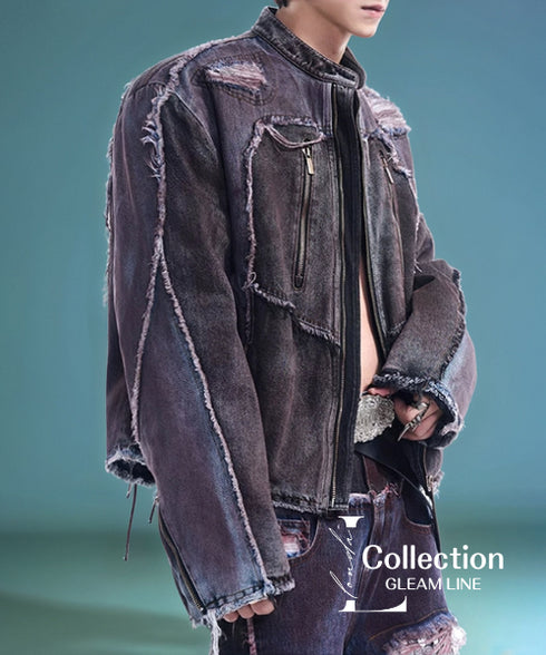 Distressed Tassel Stitch Denim Series