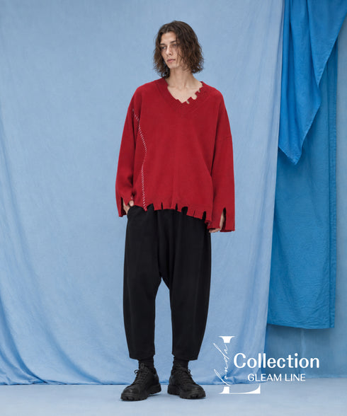 Irregular Hole Sweater