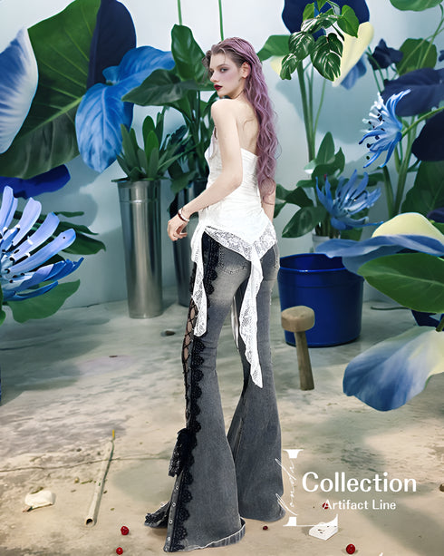 Crinkle Cami & Wide Pants Set