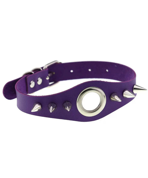 Spiked Rivet Choker