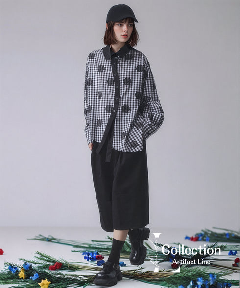 Crinkle Cami & Wide Pants Set