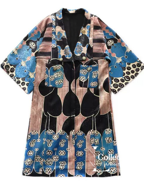 Graphic Pattern Kimono Jacket