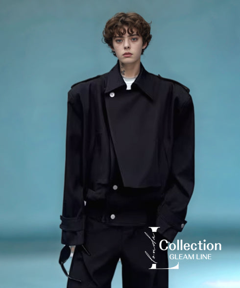 Double Front Epaulette Jacket