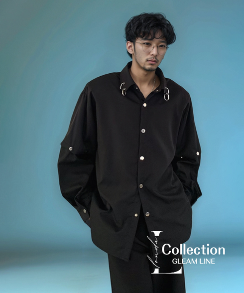 Noir Asymmetric Ring Shirt