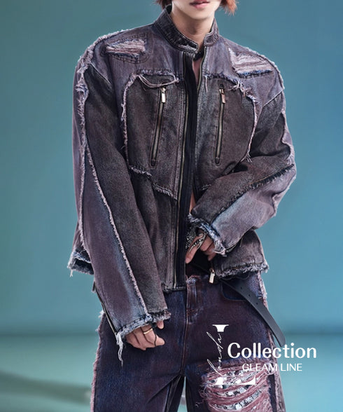 Distressed Tassel Stitch Denim Series