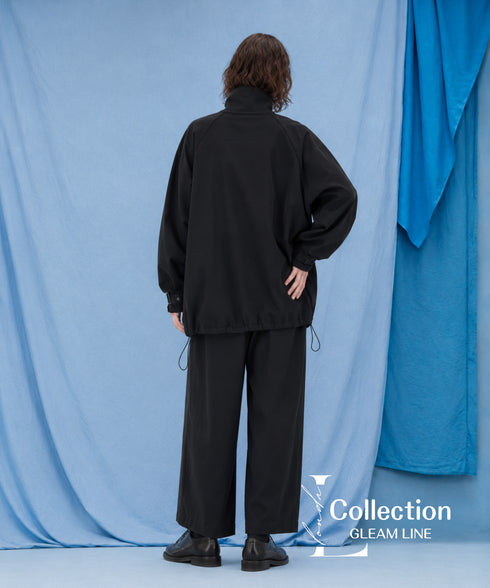 Half Zip High Neck Pullover
