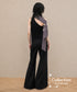 Twist Shoulder Drape Top