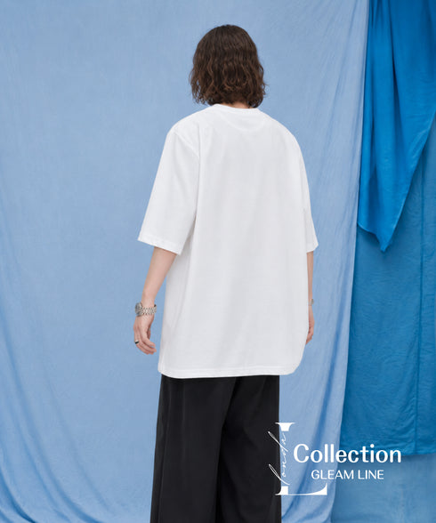 Line Design Oversized T-shirt