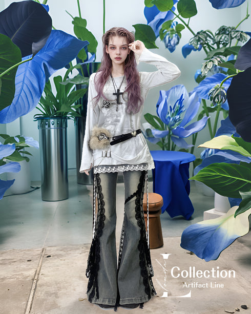 Crinkle Cami & Wide Pants Set