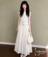 Eyelet Belt Dress