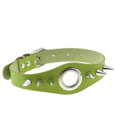 Spiked Rivet Choker