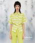 Wave Pattern Short Sleeve Shirt