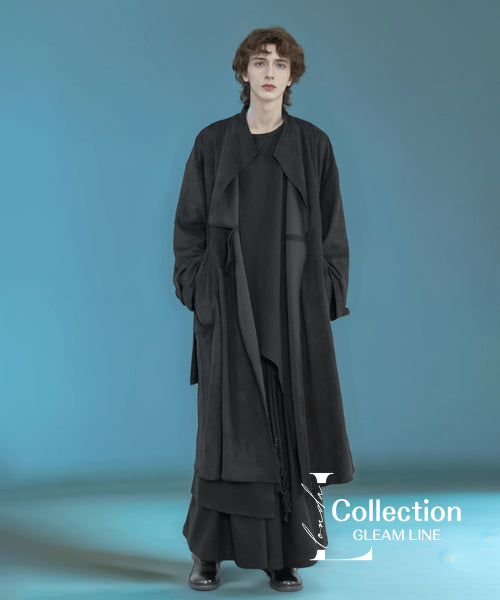 Buttonless Asymmetrical Jacket