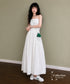 Bare Top Flare Dress