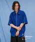 Double Zip Short Sleeve Blouson