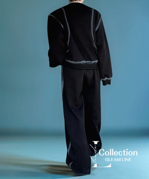 Stroke Design Zip Top & Pants Co-ord