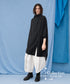 Side Button High Neck Shirt