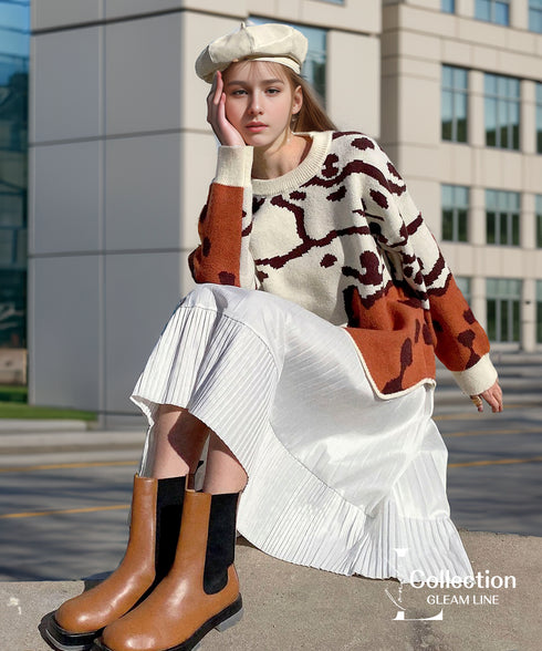 Scallop Bear Sweater