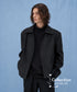 Buttonless Faux Leather Jacket