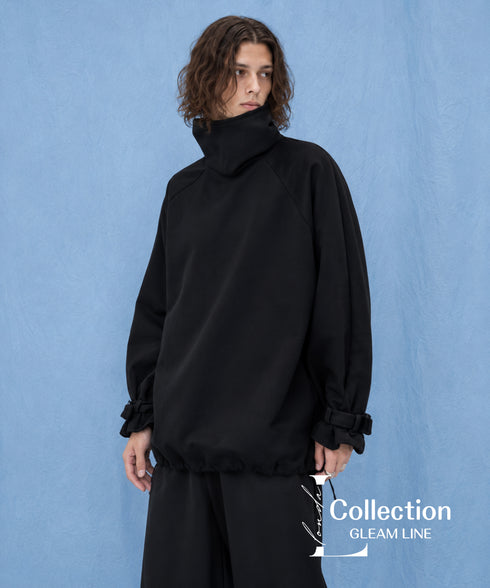 Half Zip High Neck Pullover