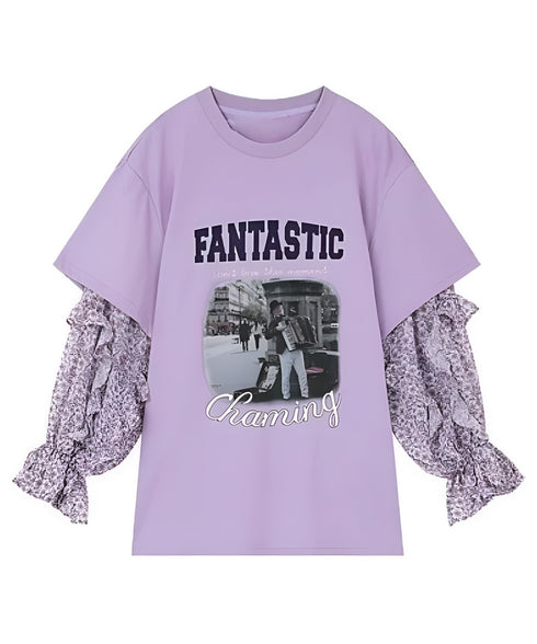 Charming Print Top