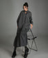 Ruched Tier Long Shirt Dress