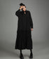 Ruched Tier Long Shirt Dress