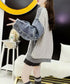 Denim Switchable Sweater